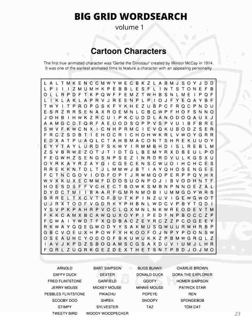 BIG GRID Word Search - 111 HUGE Themed Puzzles - Massive 30x30 Grid - Solutions Included