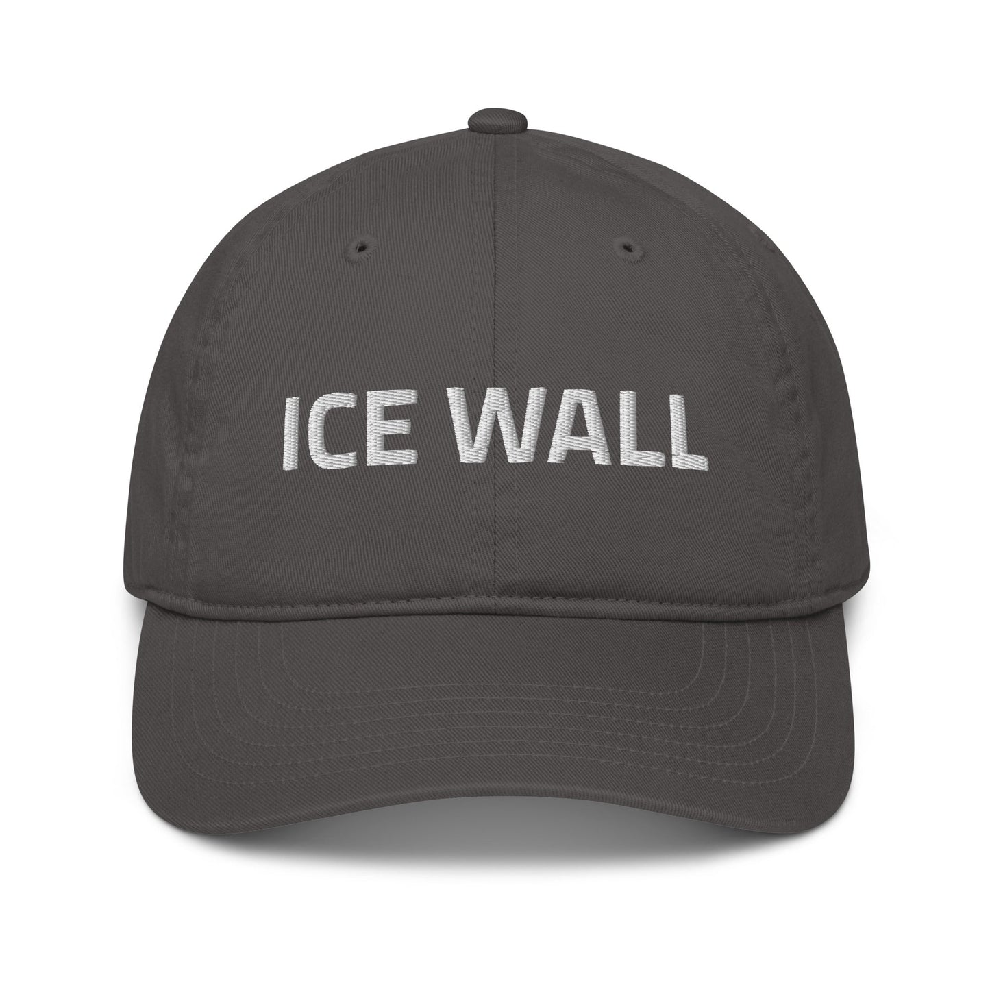 ICE WALL 100% Organic Cotton Dad Hat Baseball Cap