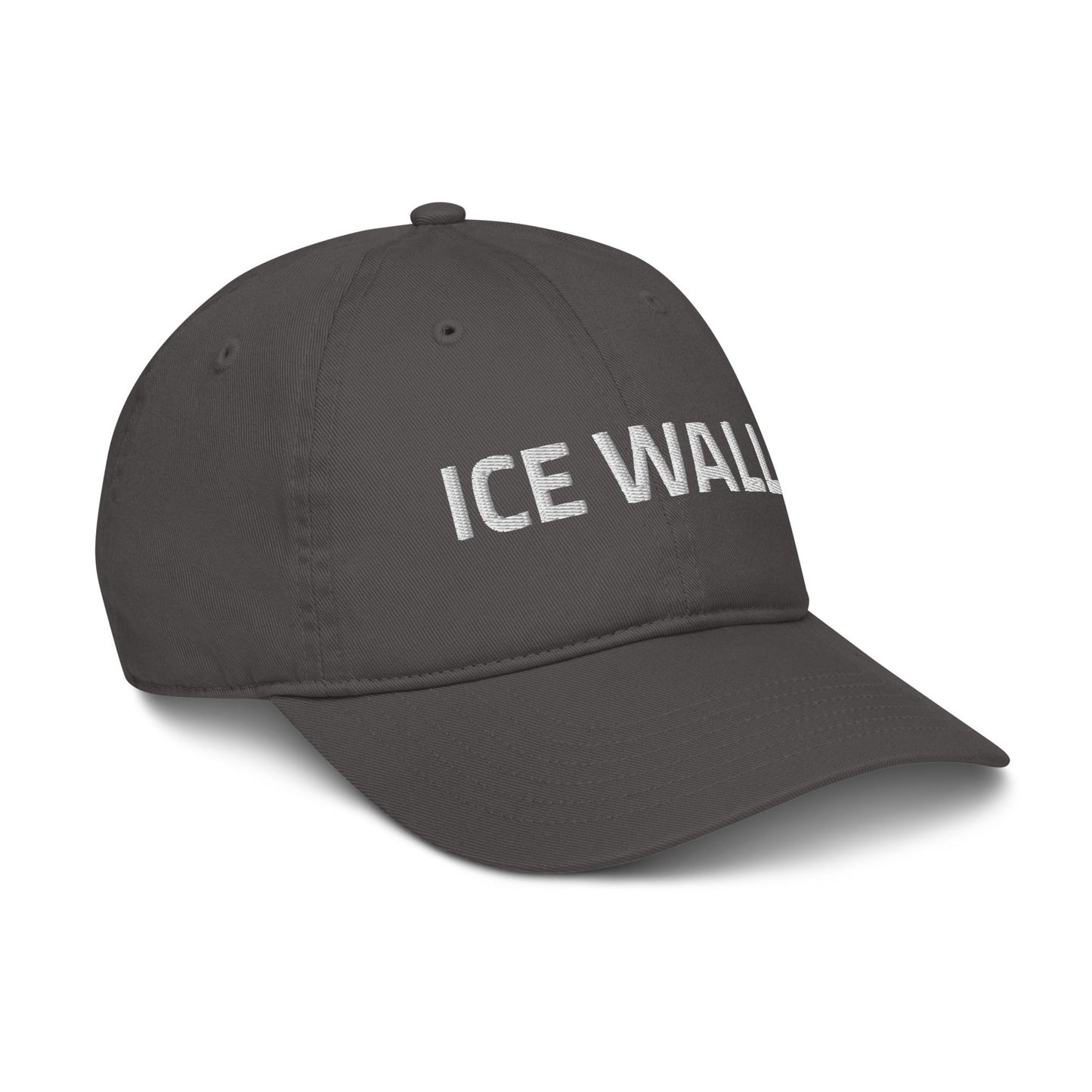 ICE WALL 100% Organic Cotton Dad Hat Baseball Cap