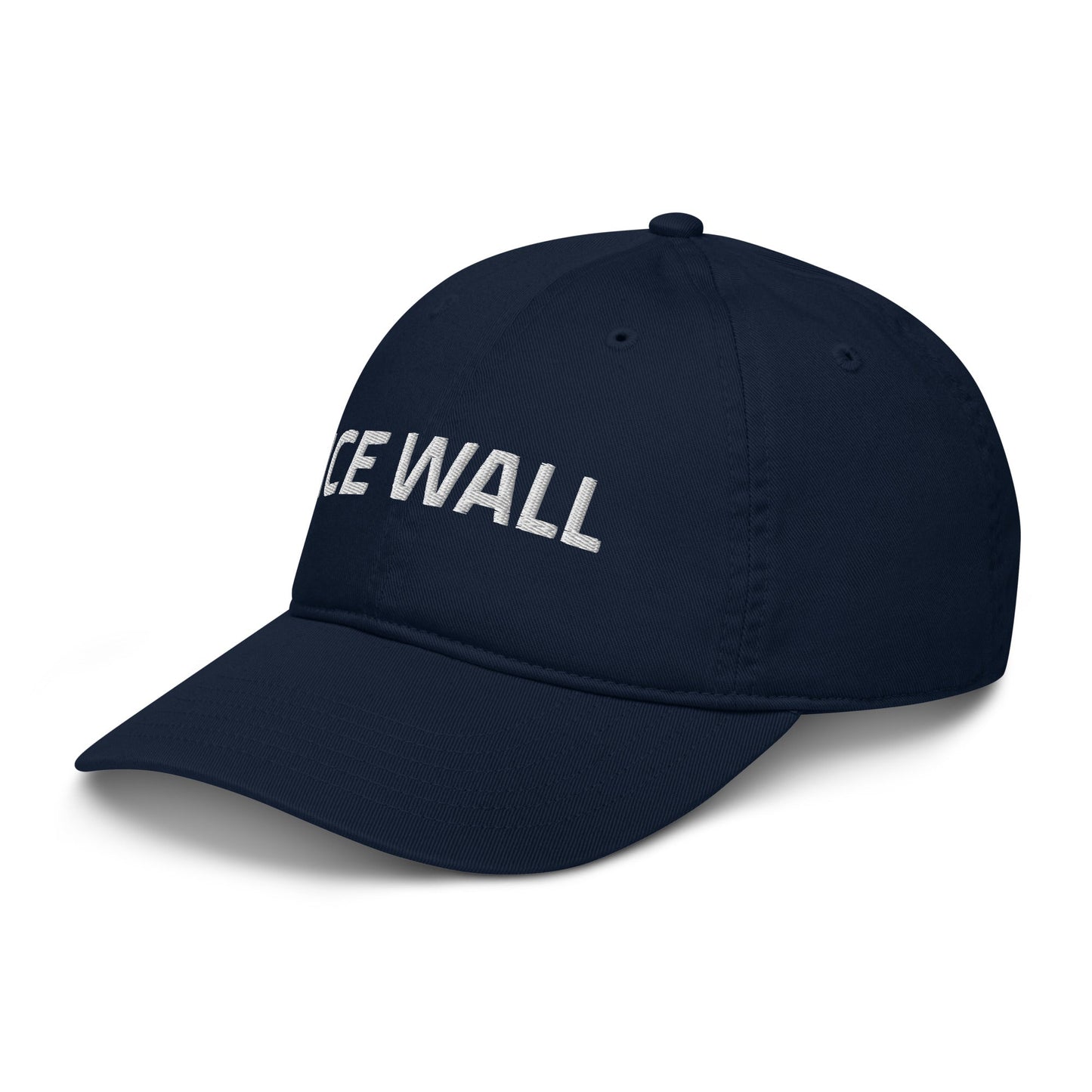 ICE WALL 100% Organic Cotton Dad Hat Baseball Cap